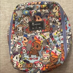 Limited edition tokidoki Multicolor Character Print Backpack with Silver Logo